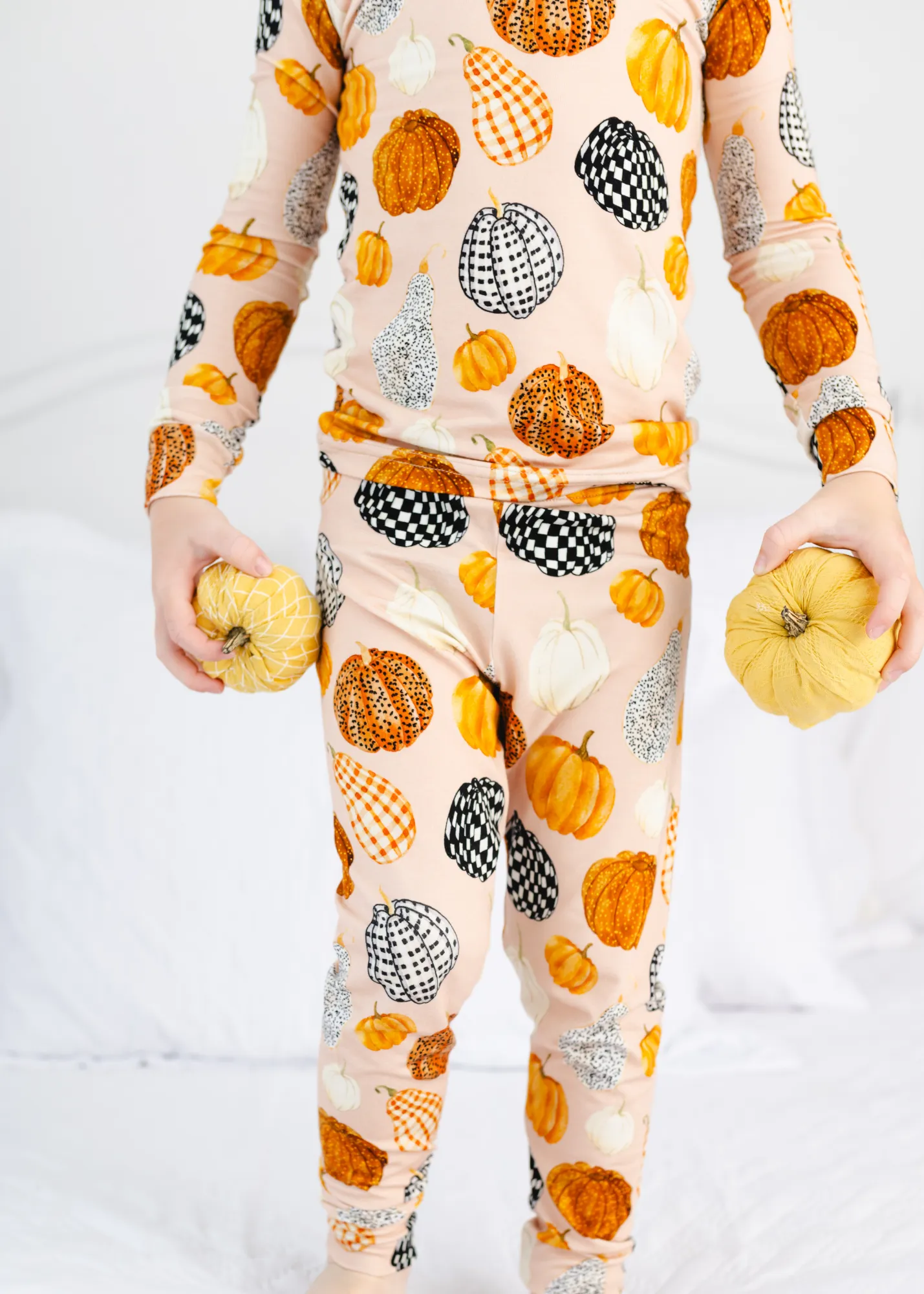 Patterned Pumpkins Jammies