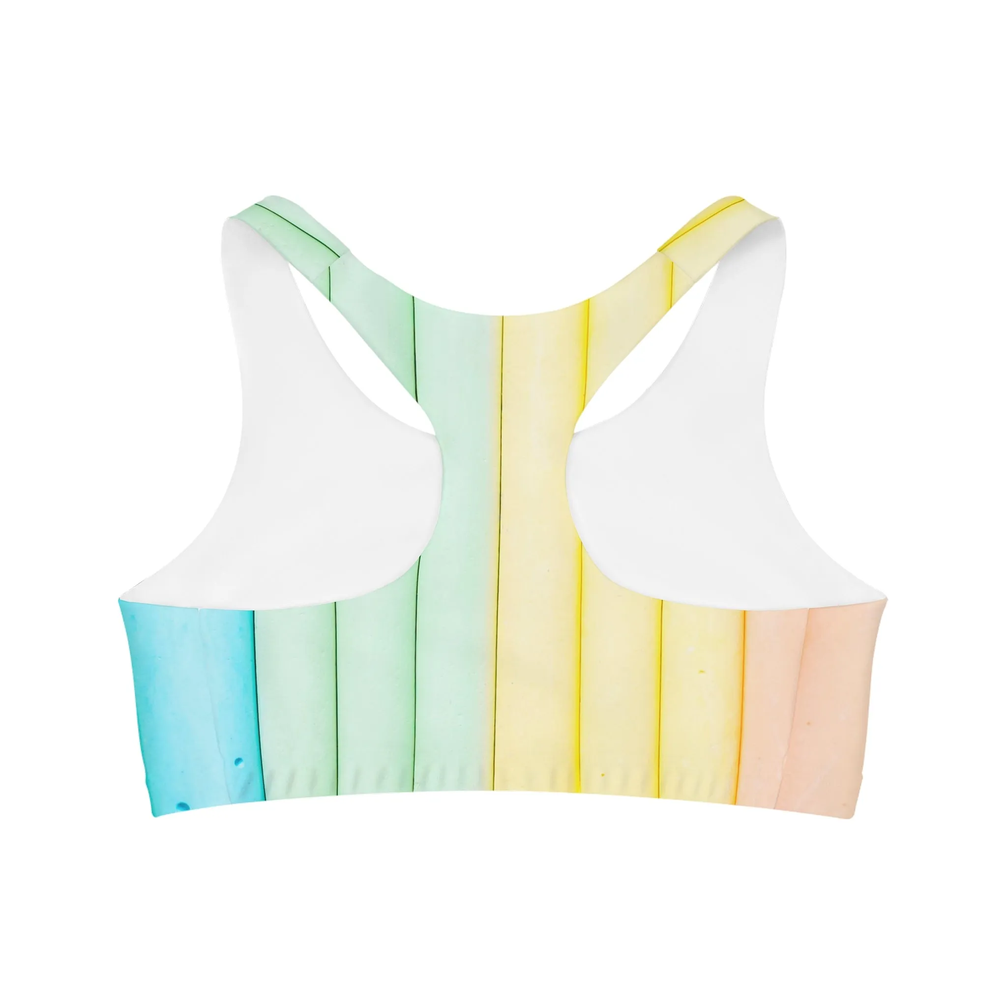 Rainbow - Inovax Seamless Sports Bra