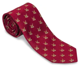 Red Fox Mask Necktie - F2004