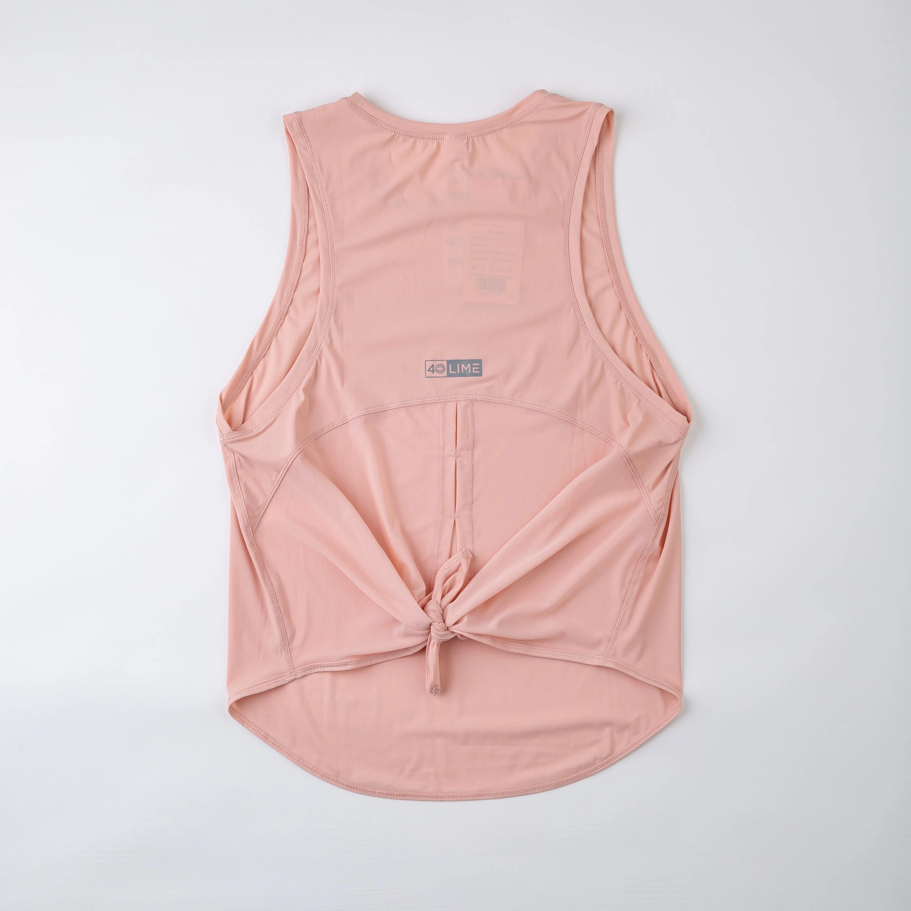 Tie Break Top (Light Pink)