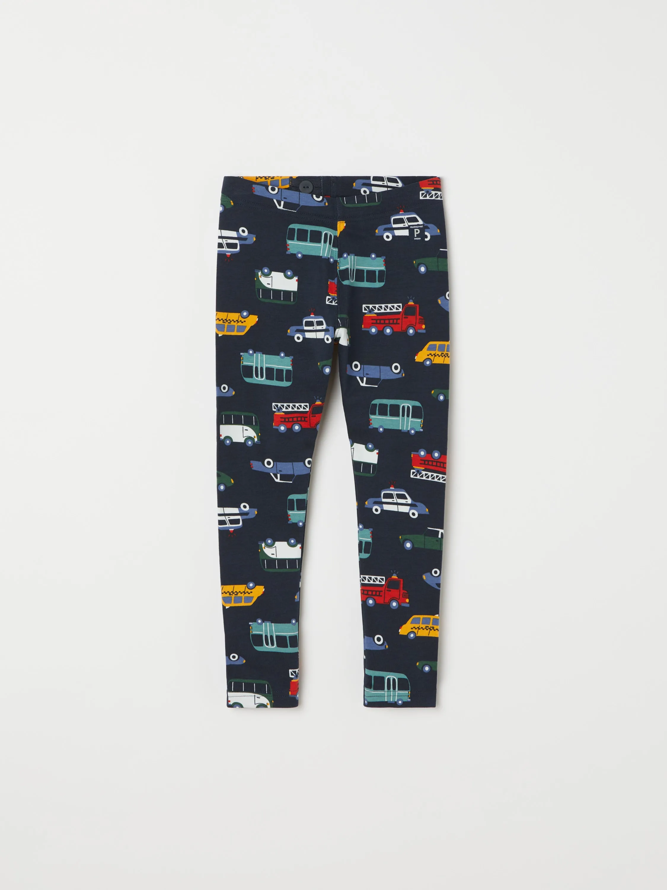 Vehicle Print Kids Leggings