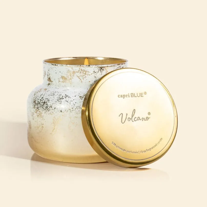 White Glimmer 19oz Volcano Candle