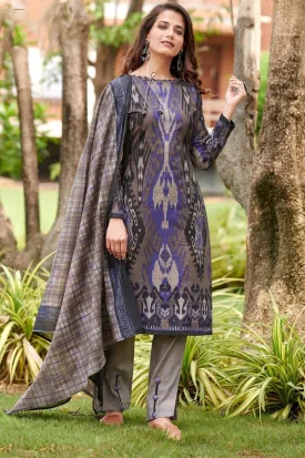 Women's Grey Pakistani suits Karachi Dress Material